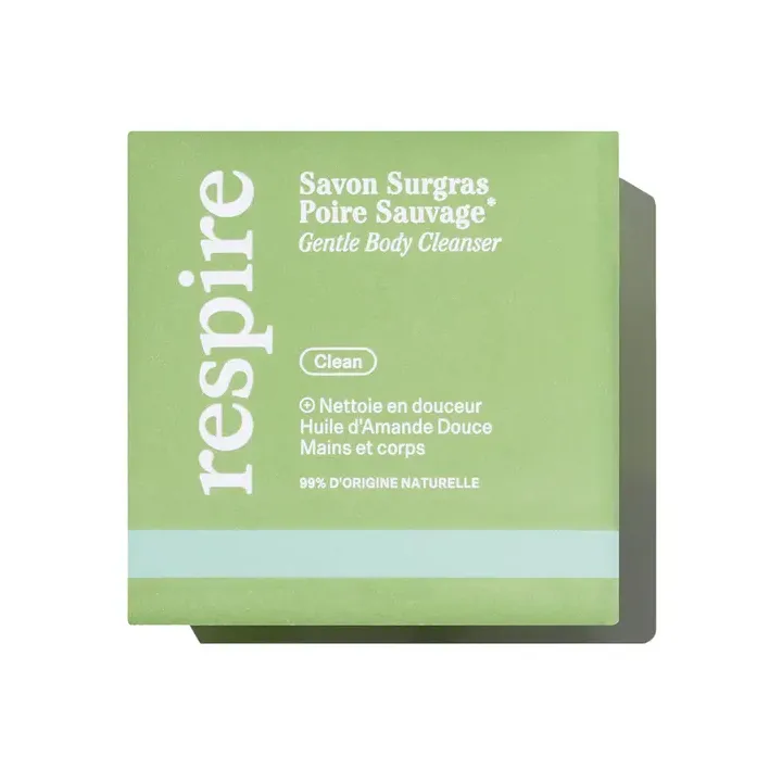 Savon surgras poire sauvage Respire - pain de 100 g