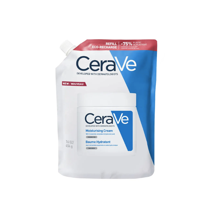 Baume hydratant Cerave - éco-recharge de 454g