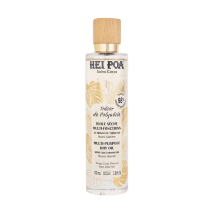 Trésor de Polynésie huile sèche multi-fonctions Hei Poa - flacon de 100ml
