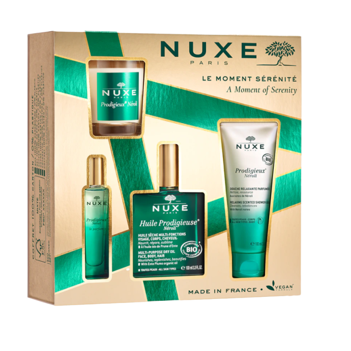 Coffret le moment de sérénité Nuxe - coffret de 4 produits 