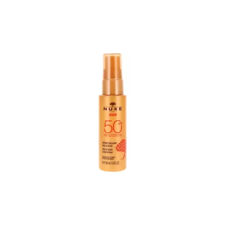 Spray solaire délicieux sun SPF50 Nuxe - spray de 50ml