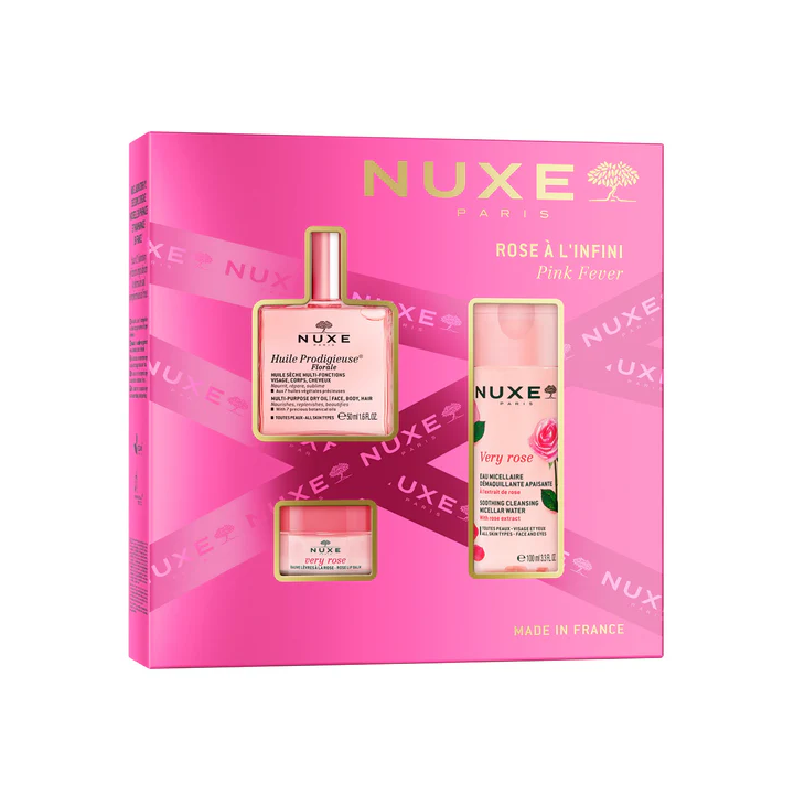 Coffret rose à l'infini Nuxe - coffret de 3 produits 