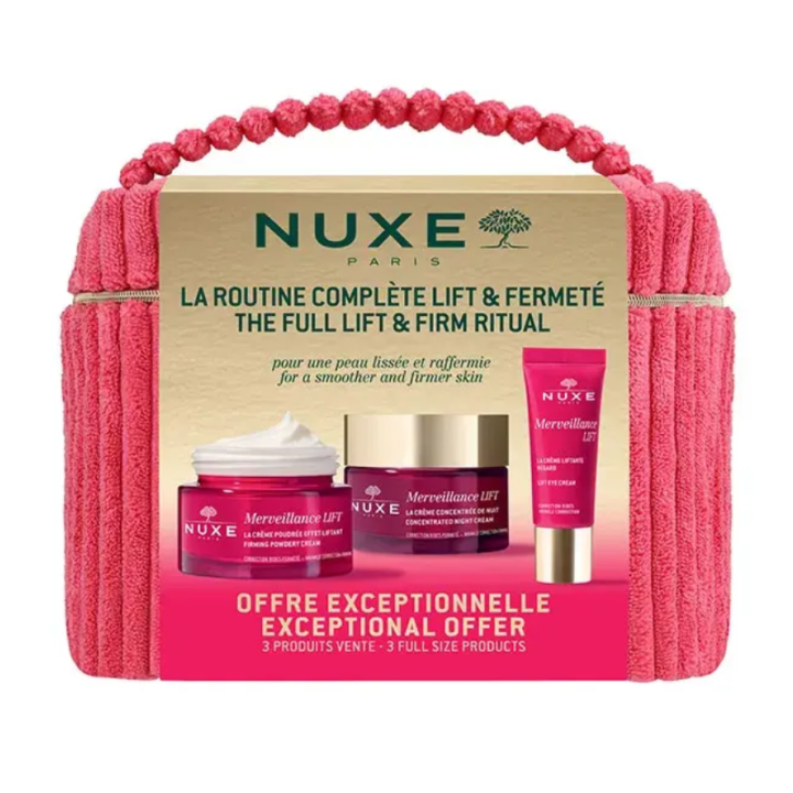 Merveillance lift vanity routine complète Nuxe - coffret de 3 produits