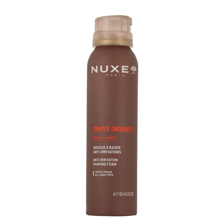 Boost Mousse à raser anti-irritations Nuxe men - flacon de 150 ml