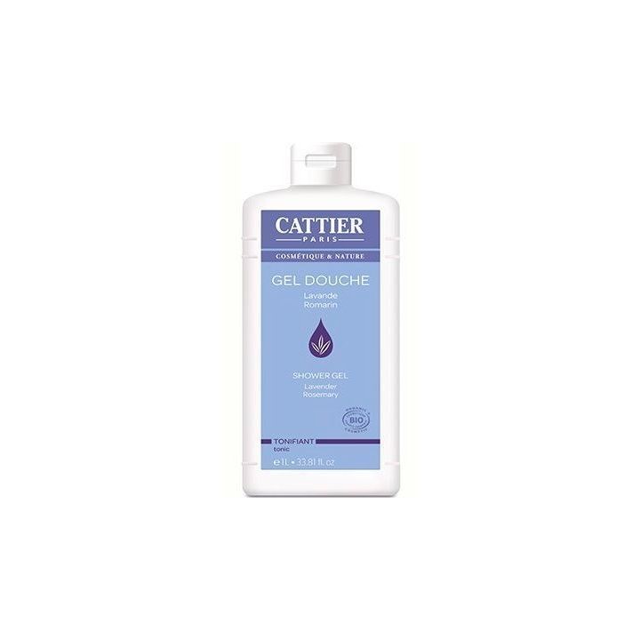 Gel douche tonifiant Cattier - flacon de 1L