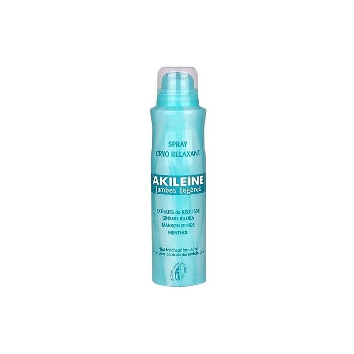 Spray cryorelaxant jambes légères Akileïne - spray de 150ml