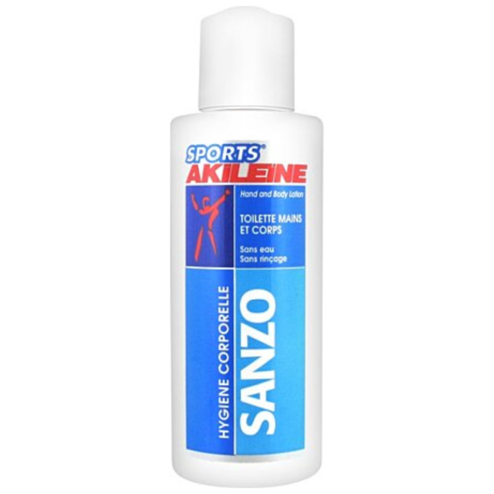 Sanzo toilette mains et corps Akileïne - flacon de 2ml 