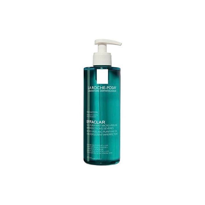 Effaclar Gel purifiant micro-peeling La Roche-Posay - flacon-pompe de 400ml