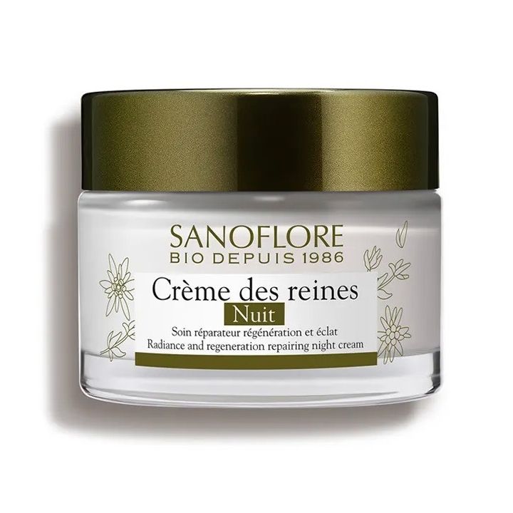 Crème de nuit des reines bio Sanoflore - pot de 50ml
