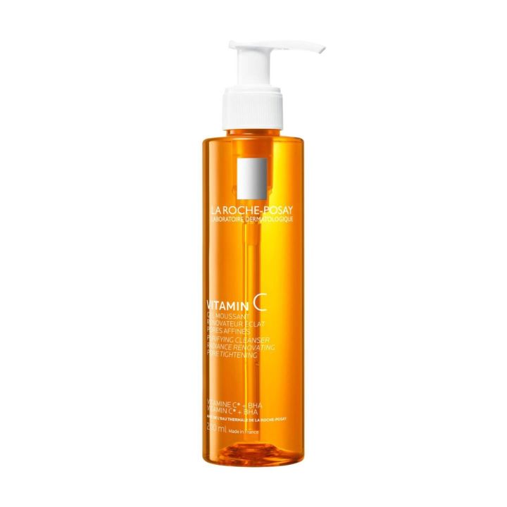 Gel moussant vitamine C La Roche-Posay - flacon-pompe de 200ml