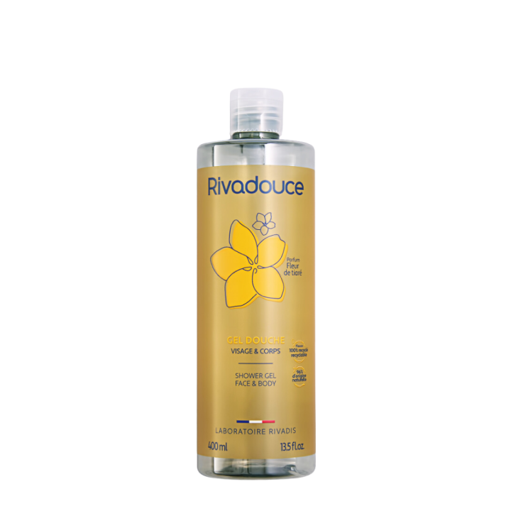 Gel douche Fleur de tiaré Rivadouce - flacon de 400ml