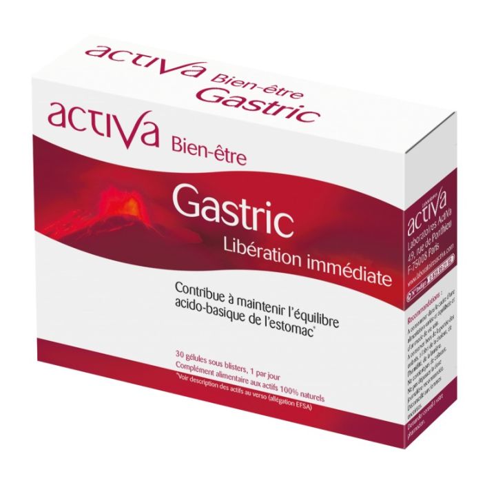 Activa bien-être Gastric - boîte de 30 gélules