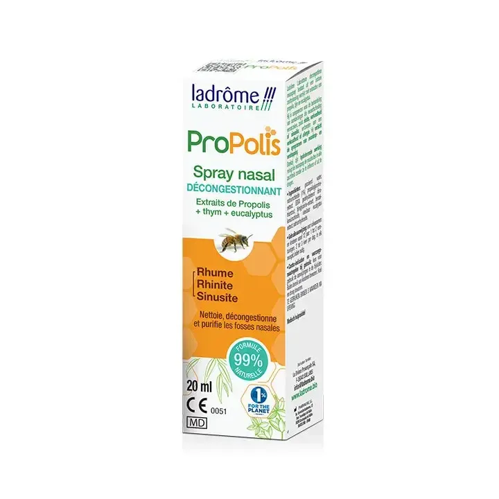 Propolis spray nasal décongestionnant Ladrôme - spray de 20ml