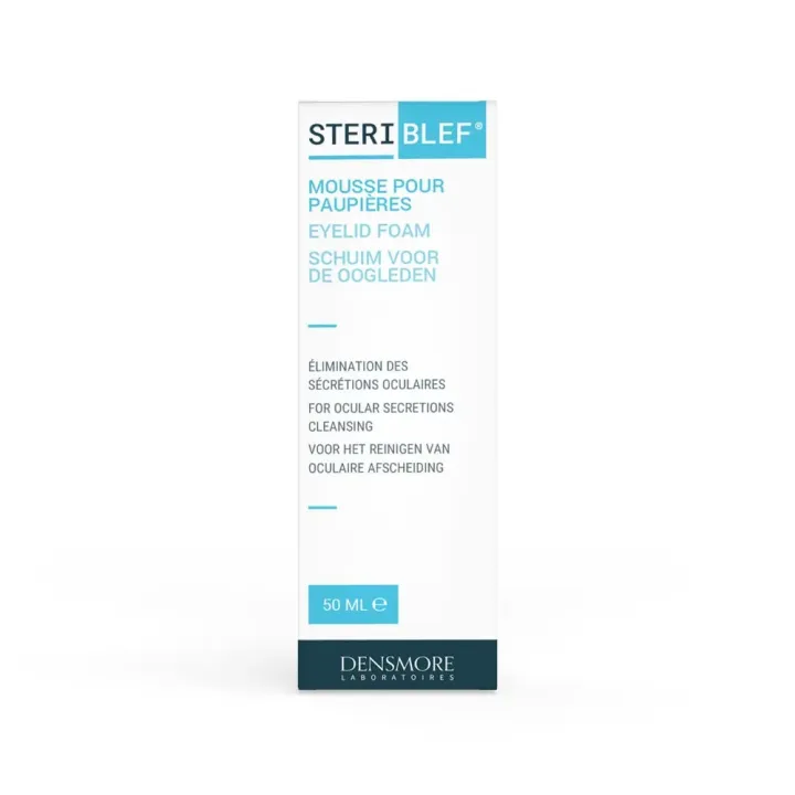 Steriblef mousse pour paupières Densmore - spray de 50ml