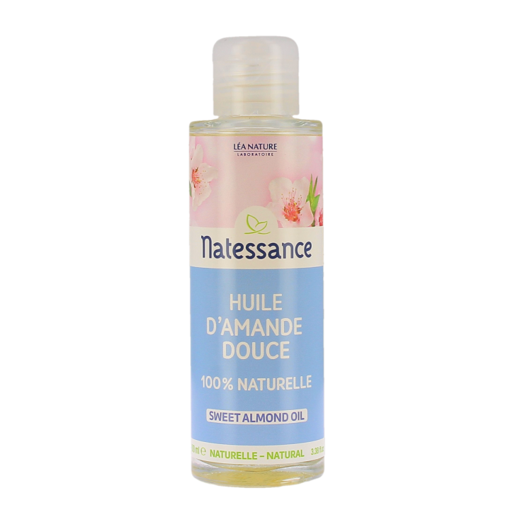 Huile d'amande douce Natessance - flacon de 100ml