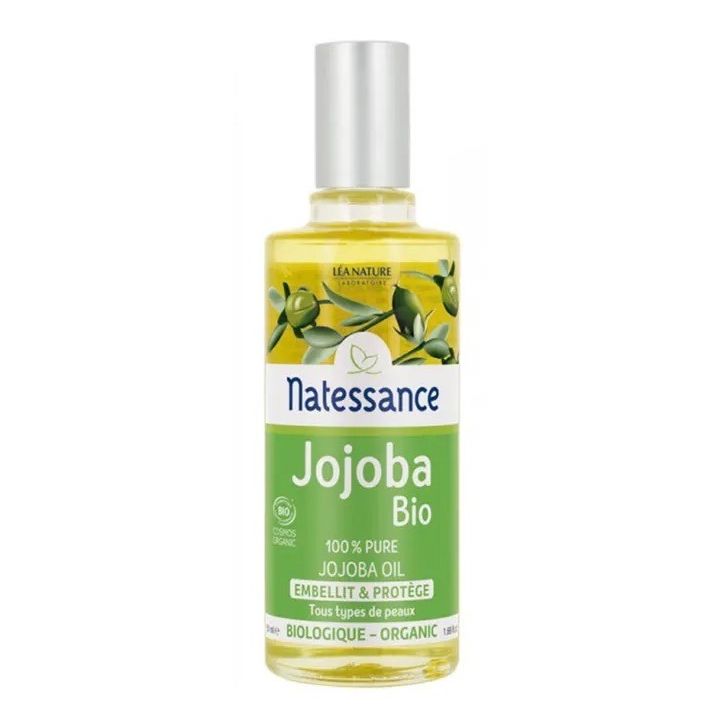huile de jojoba bio Natessance - flacon de 50ml