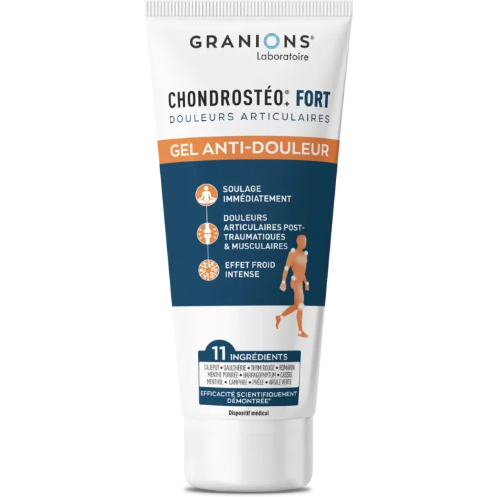 Chondrostéo+ Fort gel anti-douleur articulaire Granions - tube de 50ml
