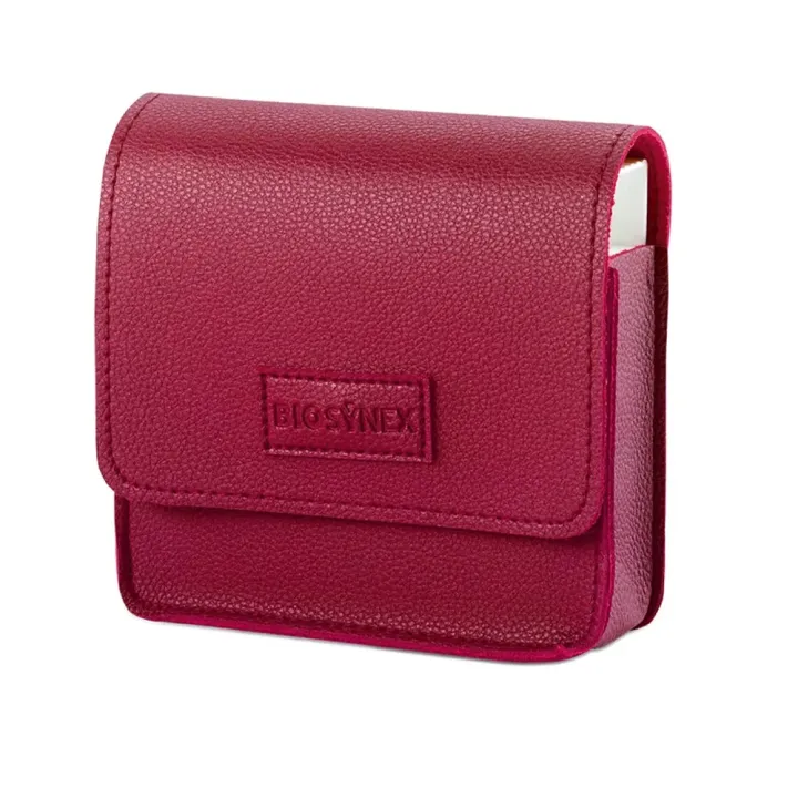 Pilulier rouge Biosynex - un pilulier semainier