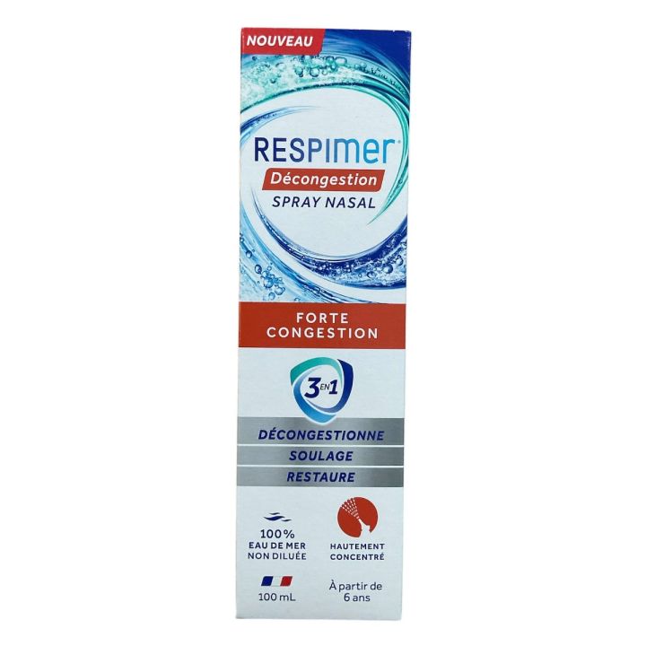 Spray nasal forte décongestion Respimer - spray de 100ml