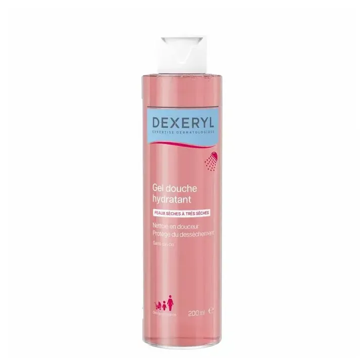 Dexeryl Gel douche hydratant Pierre Fabre - flacon de 200ml