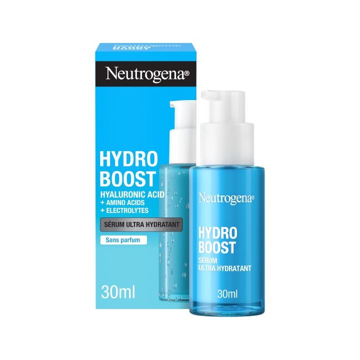 Hydro-Boost sérum ultra hydratant Neutrogena - flacon-pompe de 30ml