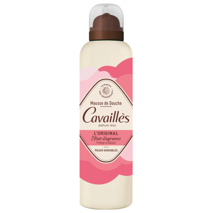 Mousse de douche élixir d'agrumes Cavaillès - flacon de 200ml