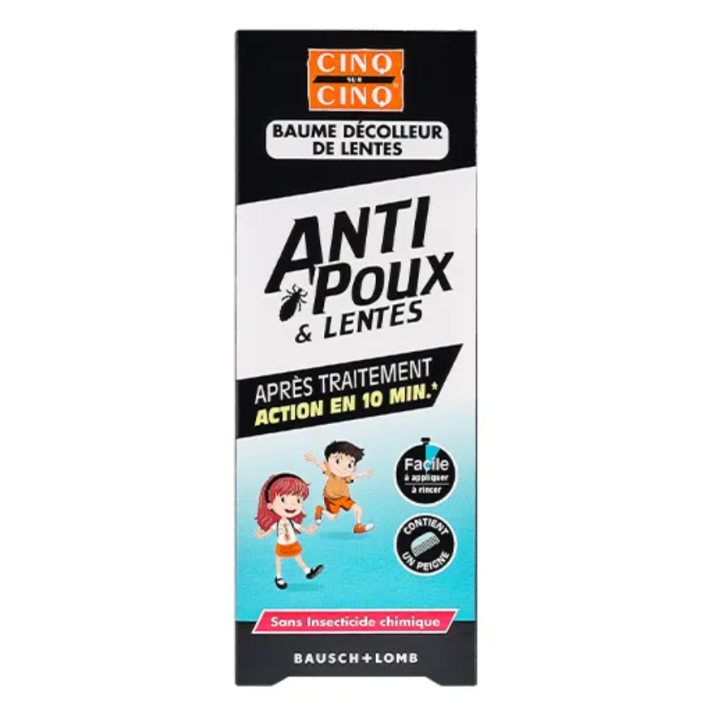 Baume décolleur de lentes Cinq sur Cinq - tube de 60ml