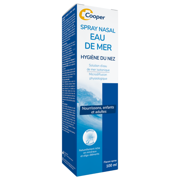 Spray nasal eau de mer Cooper - spray de 100ml