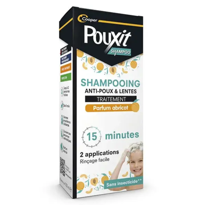 Shampooing anti-poux et lentes traitement Pouxit - flacon de 100ml