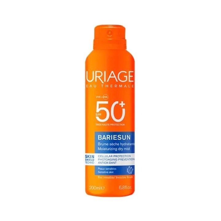 Bariésun Brume sèche hydratante SPF50+ Uriage - spray de 200ml