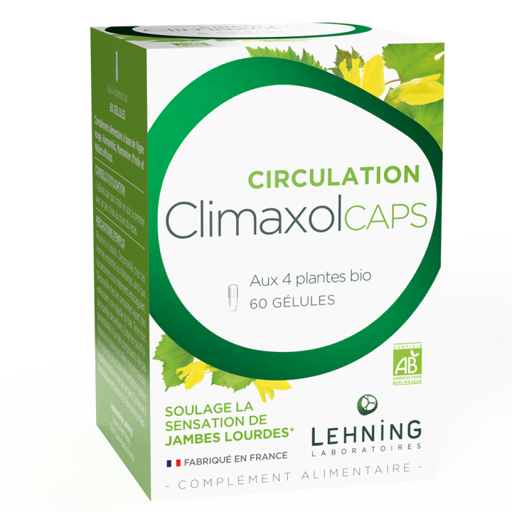 Climaxolcaps circulation Lehning - pot de 60 gélules