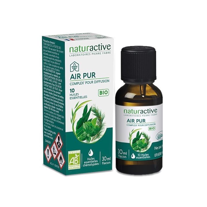 Air Pur complexe pour diffusion bio  Naturactive - flacon de 30ml