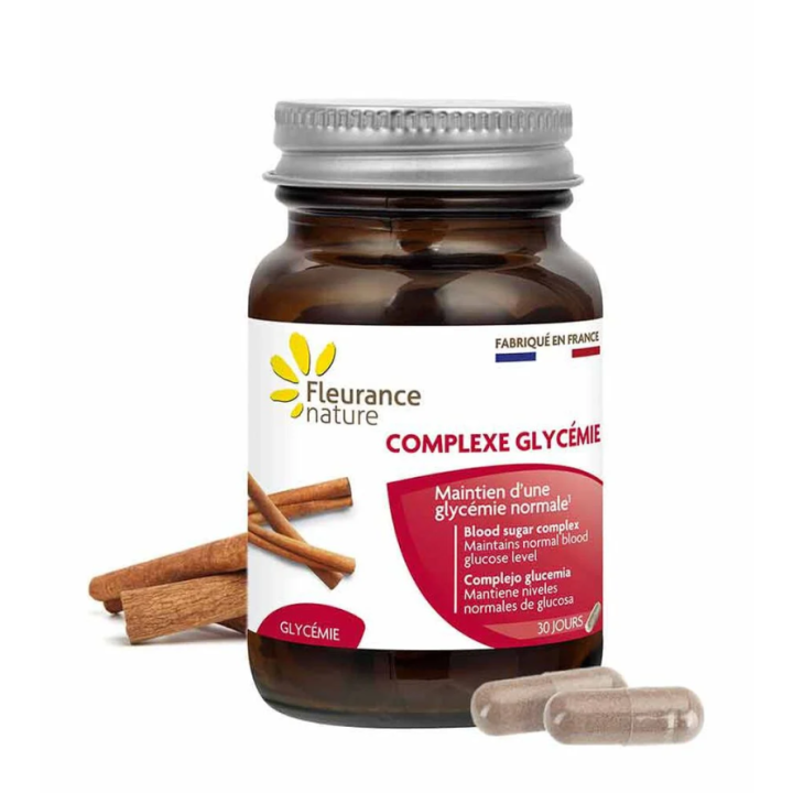 Complexe glycémie Fleurance Nature - pot de 30 gélules 
