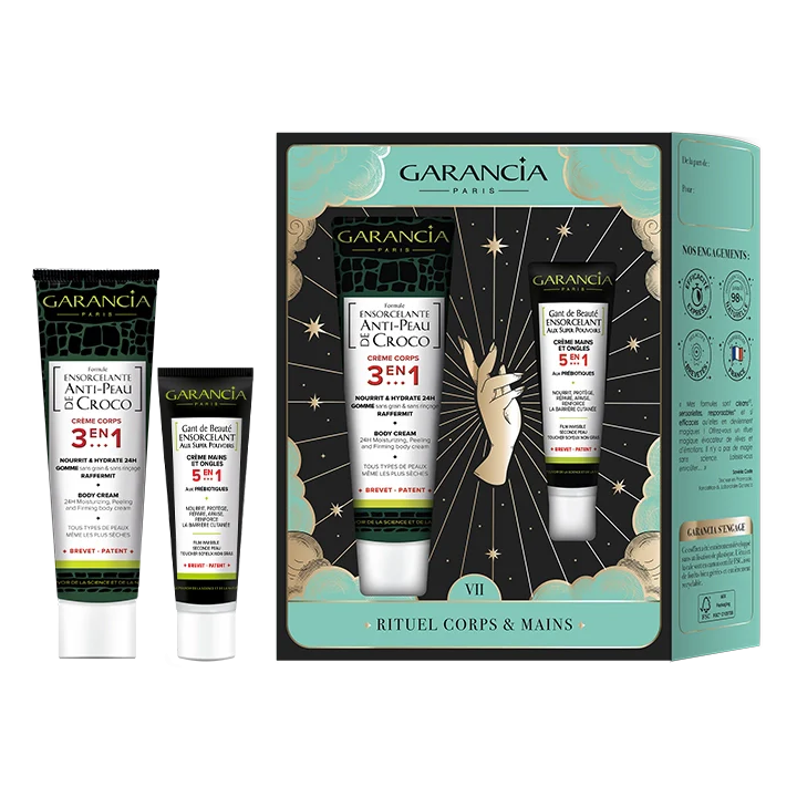 Coffret le rituel corps & main Garancia - coffret de 2 produits