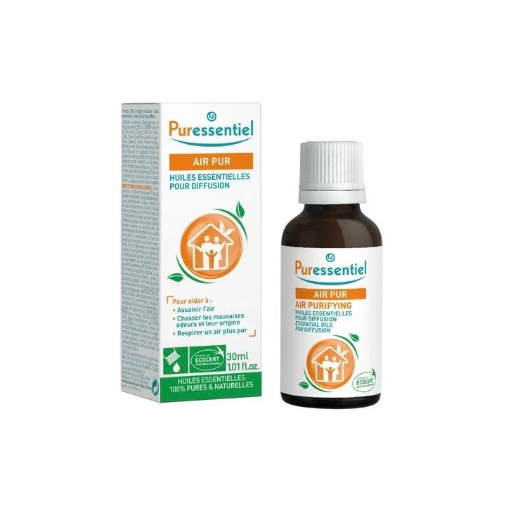 Air Pur huiles essentielles pour diffusion Puressentiel - flacon de 30ml
