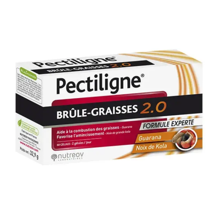 Pectiligne brûle-graisses 2.0 Nutreov - boite de 60 gélules 