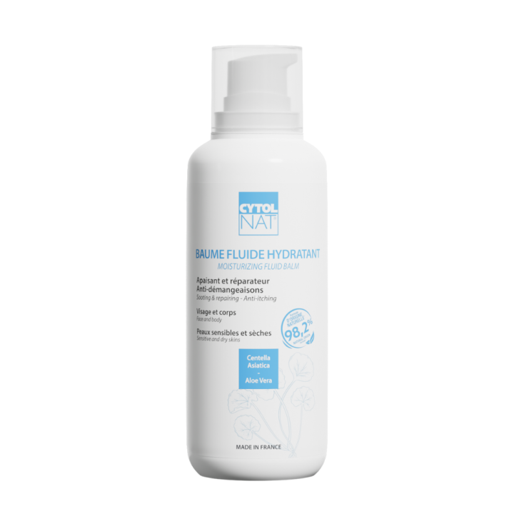 Baume fluide hydratant Cytolnat - flacon-pompe de 400ml