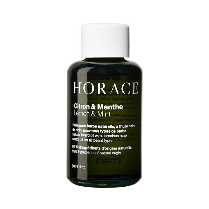 Huile pour barbe citron & menthe Horace - flacon de 30ml