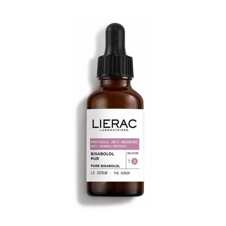 Protocole anti-rougeurs Bisabolol Pur sérum Lierac - flacon-pipette de 30ml