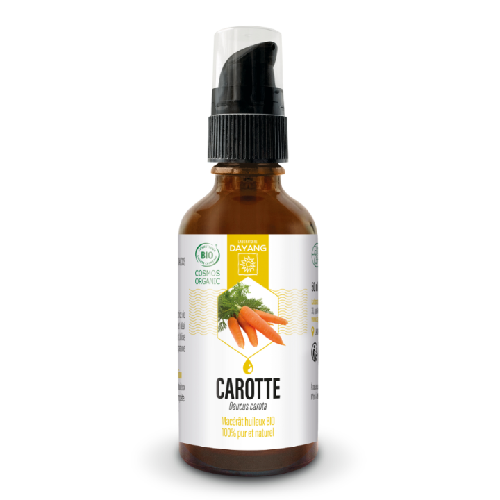 Macérât huileux Carotte BIO Dayang - flacon-pipette de 50ml