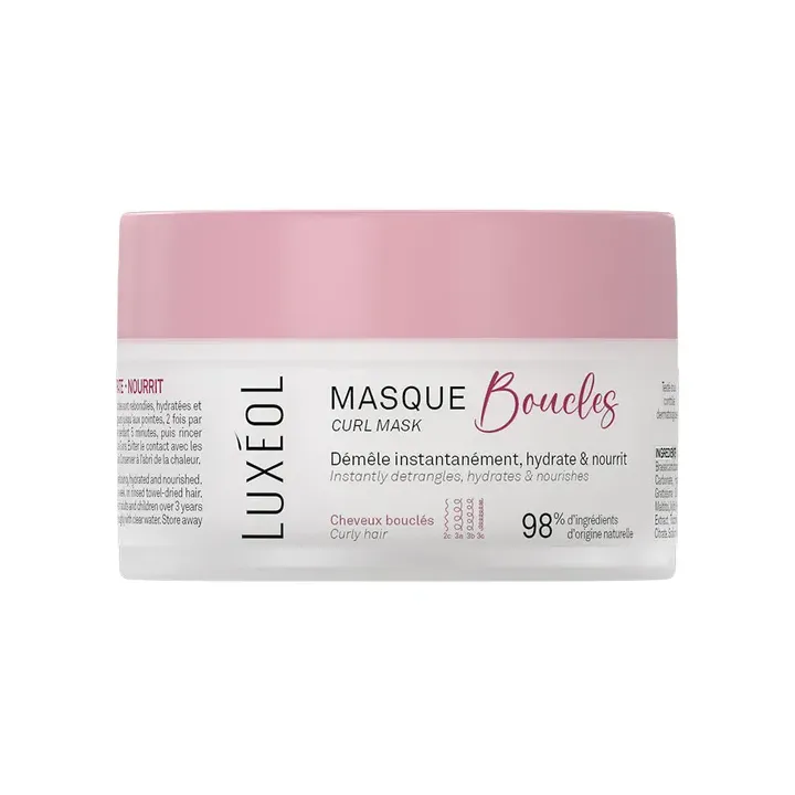 Masque boucles Luxéol - pot de 200ml 