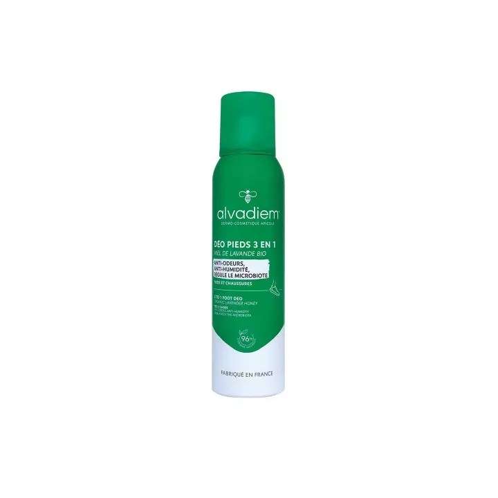 Déo pieds 3 en 1 Alvadiem - spray de 150ml