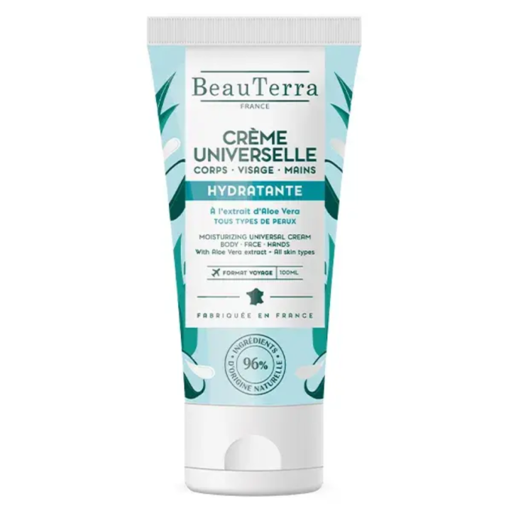 Crème universelle hydratante BeauTerra - tube de 100ml