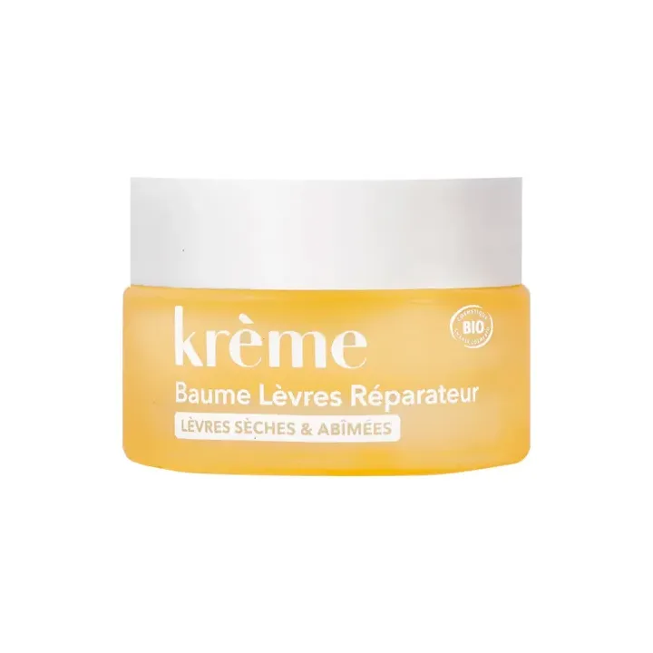 Baume à lèvres noisette bio Krème - pot de 10 g
