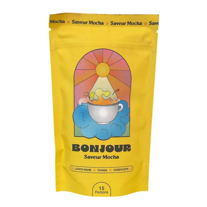 Bonjour boisson saveur Mocha - sachet de 90g (15 portions)