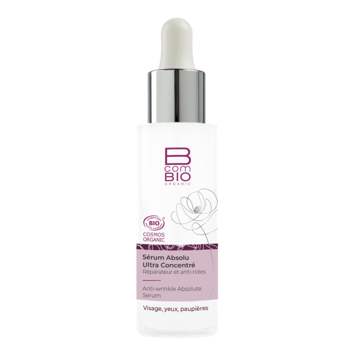 Sérum actif ultra concentré BcomBIO - flacon de 30ml