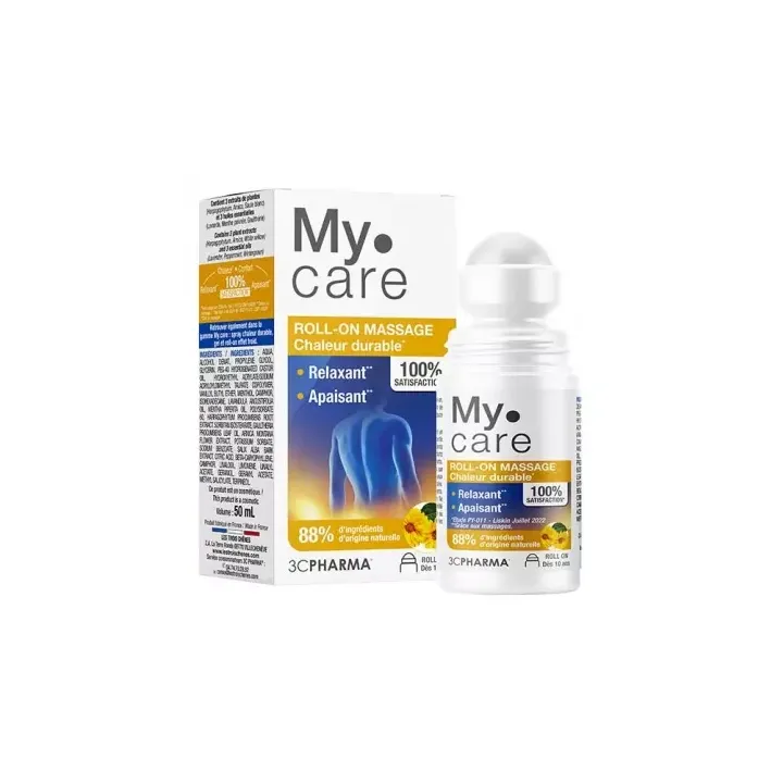 Myocalm contractions musculaires 3C Pharma - roll-on de 50ml