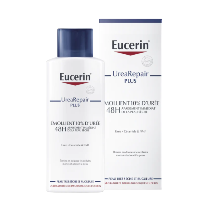 Complete repair emollient réparateur 10% urée Eucerin - flacon de 250 ml