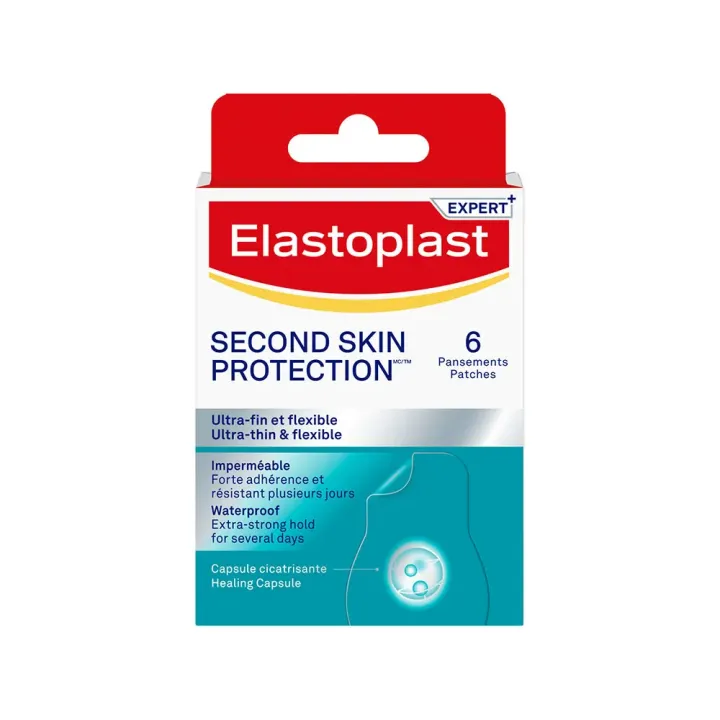 Second skin protection pansements Elastoplast - boite de 6 pansements 