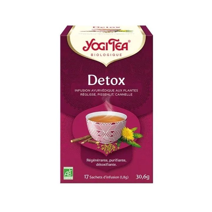 Detox BIO Yogi Tea - 17 infusettes
